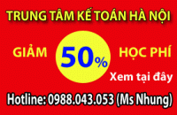 CHƯƠNG TRÌNH ƯU ĐÃI GIẢM GIÁ HỌC PHÍ TẠI KẾ TOÁN HÀ NỘI