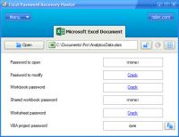 Khôi phục mất khẩu excel password remover 2018